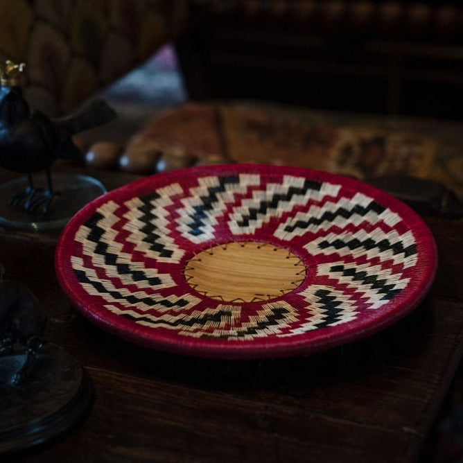 Werregue Woven Plate - The Colombia Collective