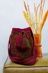 The Colombia Collective x Brora Hand Woven Tassel Tote Bag