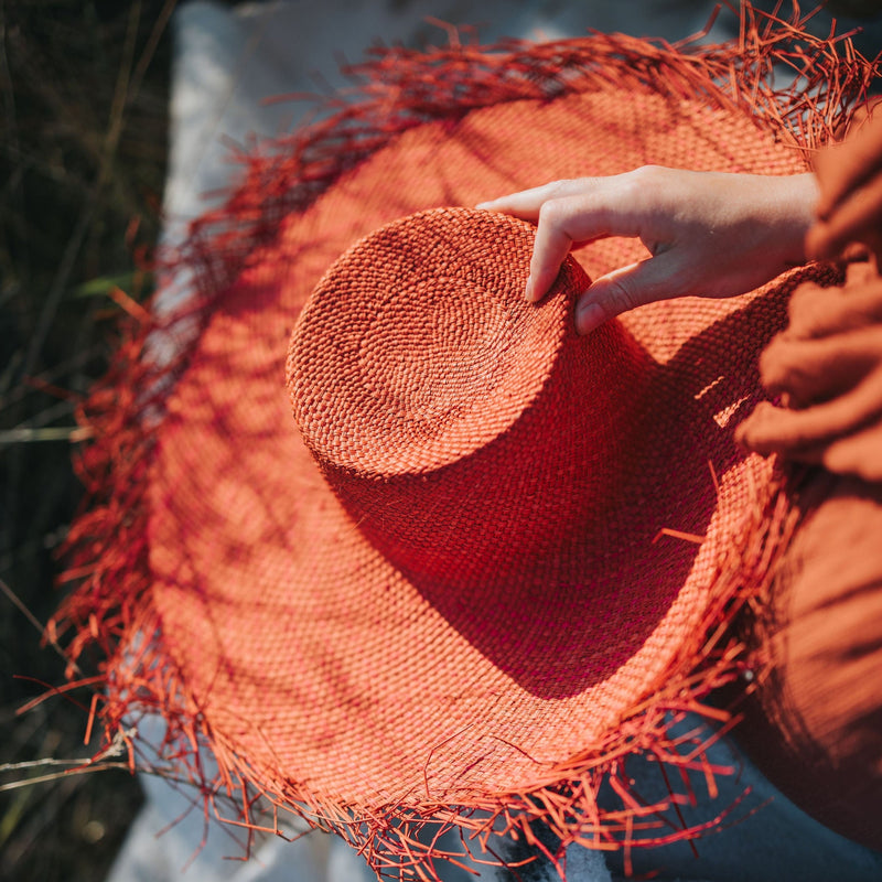 Sandona Woven Wide Brim Hat - The Colombia Collective