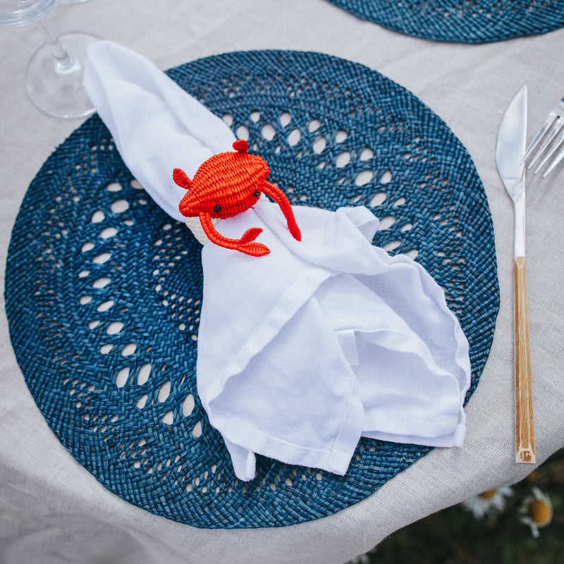 Palmito Shellfish Napkin Rings (Set of 4) - The Colombia Collective