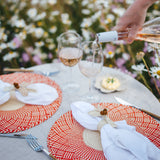 Hand Woven Iraca Palm Placemats and Palm Tree Napkin Rings