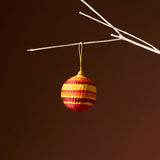 Palmito Woven Baubles (Set of 4) - The Colombia Collective