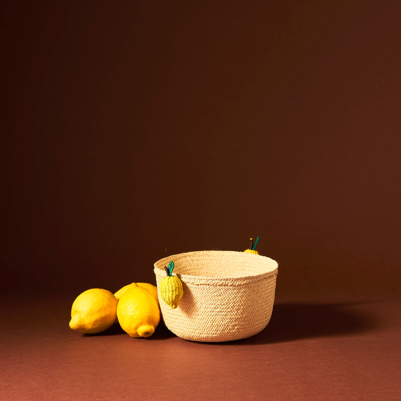 Palmito Fruity Woven Bowl - The Colombia Collective
