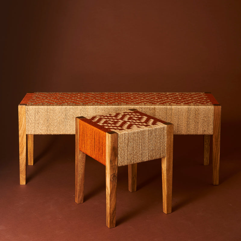 Matteo Woven Bench