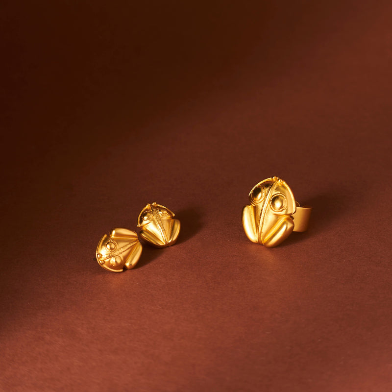 Precolombino Tairona Rana Ring
