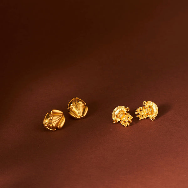 Precolombino zoomorfo stud earrings