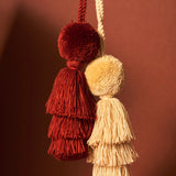 Wayuu Classic Pom Pom Tassel - The Colombia Collective