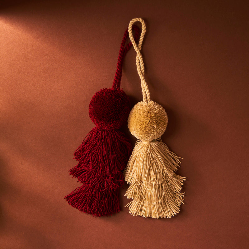 Wayuu Pom Pom Tassel - The Colombia Collective