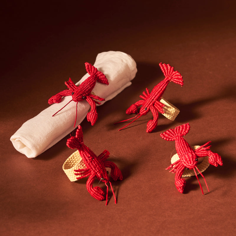 Palmito Shellfish Napkin Rings (Set of 4) - The Colombia Collective