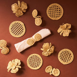 Sandra Woven Napkin Rings (Set of 4) - The Colombia Collective
