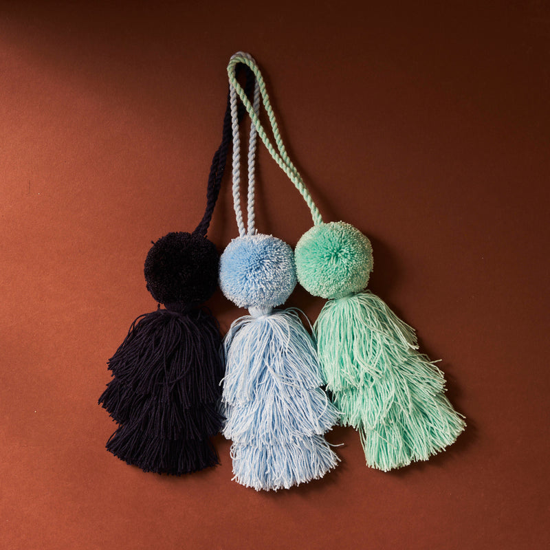 Wayuu Pom Pom Tassel - The Colombia Collective