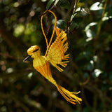 Palmito Woven Hummingbird Baubles (Set of 4) Multi-Coloured - The Colombia Collective