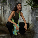 Wayuu Mini Chequered Shoulder Bag - The Colombia Collective