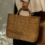Boyacá Woven Basket Bag - The Colombia Collective