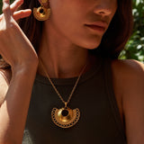 Precolombino Tairona Pendant + Chain - The Colombia Collective