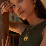 Precolombino Muisca Pendant + Chain - The Colombia Collective