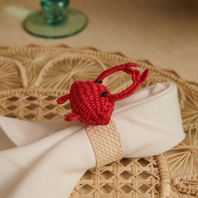 Palmito Shellfish Napkin Rings (Set of 4) - The Colombia Collective