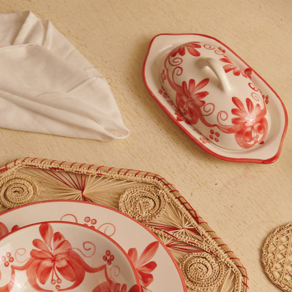 Liliana Ceramic Butter Dish - The Colombia Collective