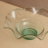 Sofia Handblown Glass Scalloped Bowl - The Colombia Collective