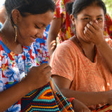 Wayuu Pom Pom Keyring - The Colombia Collective