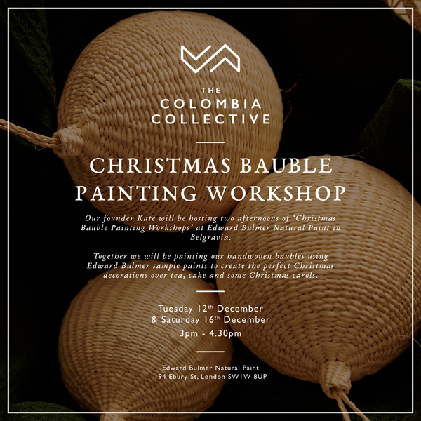 Christmas Bauble Painting Workshop - The Colombia Collective