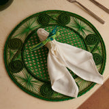 Green Table Setting
