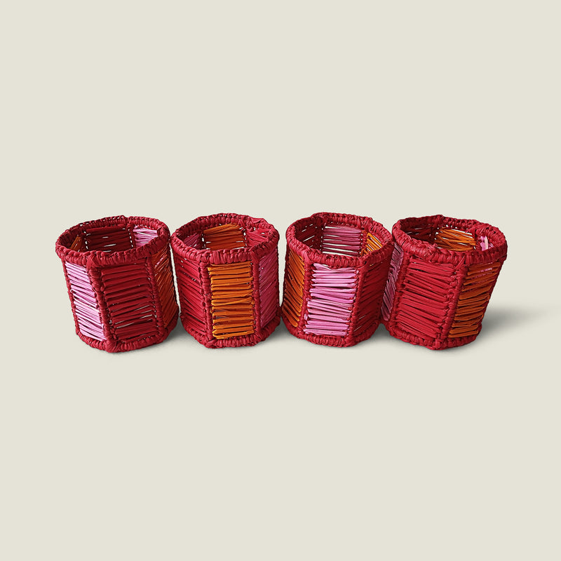 Raya Woven Napkin Rings (Set of 4)