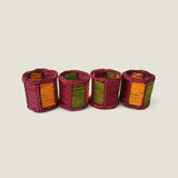 Raya Woven Napkin Rings (Set of 4)