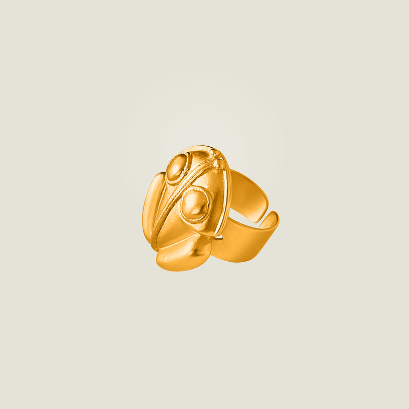 Precolombino Tairona Rana Ring - The Colombia Collective