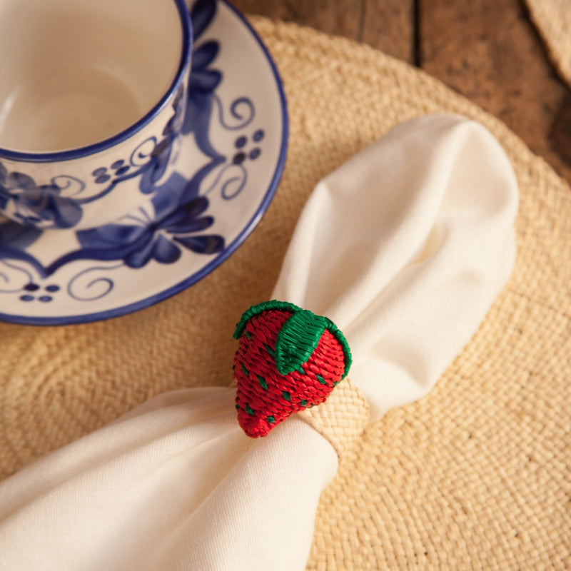 Palmito Fruity Napkin Rings (Set of 4)