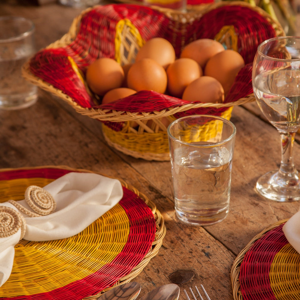 Boyacá Woven Placemats & Bowl Set