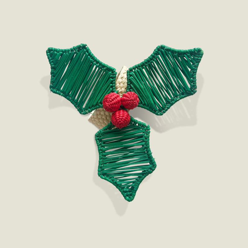 Palmito Holly Napkin Rings