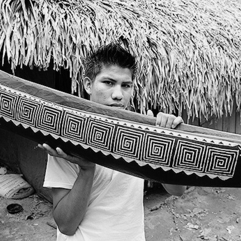 Wacoyo Wooden Canoe - The Colombia Collective