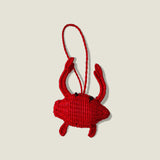 Palmito Woven Crab Baubles (Set of 4) - The Colombia Collective