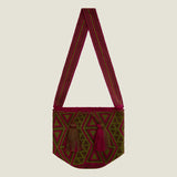 The Colombia Collective x Brora Hand Woven Tassel Tote Bag