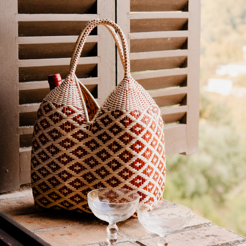 Guapi 40cm Cuatro Tetas Basket Bag - The Colombia Collective