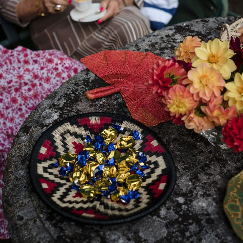 Werregue Woven Plate | Armadillo - The Colombia Collective