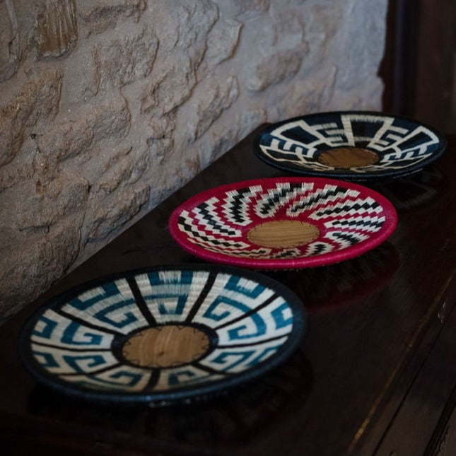 Werregue Woven Plate | Tigre - The Colombia Collective