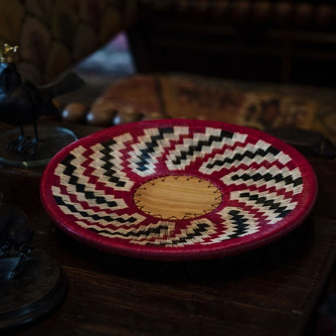 Werregue Woven Plate | Arbol - The Colombia Collective