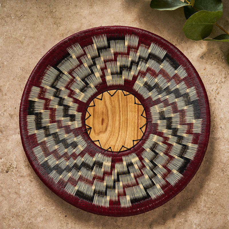 Werregue Woven Plate | Arbol - The Colombia Collective