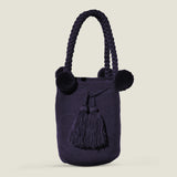 Wayuu Large Pom Pom Bag - The Colombia Collective