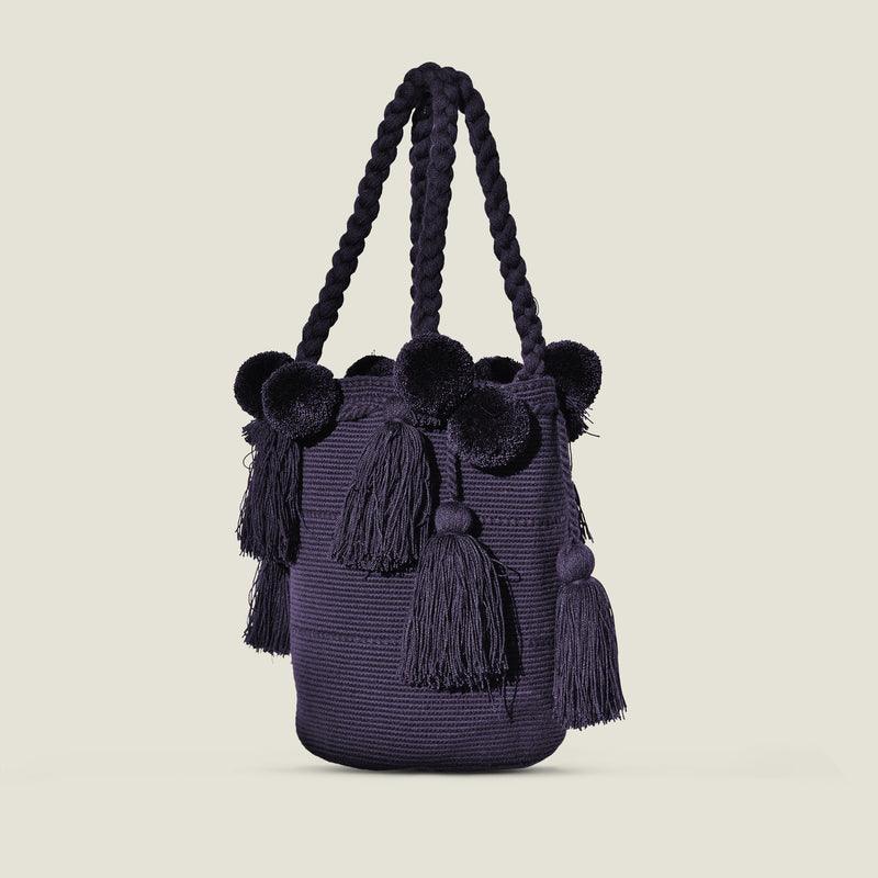 Wayuu Luxury Pom Pom Bag - The Colombia Collective
