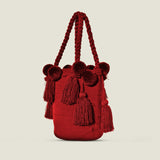 Wayuu Luxury Pom Pom Bag - The Colombia Collective