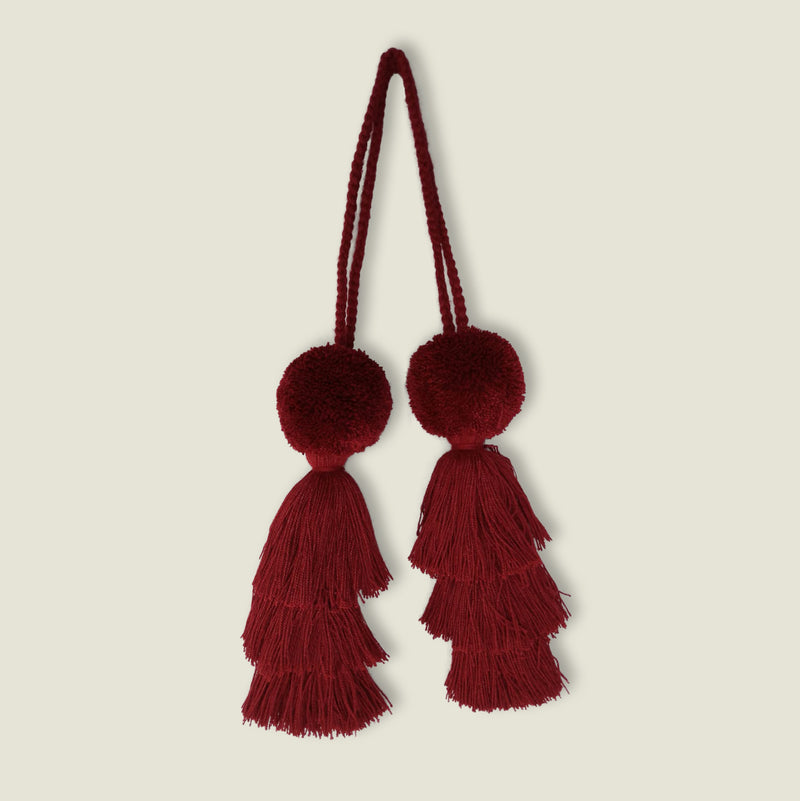 The Colombia Collective - Wayuu Pom Pom Curtain Tassel