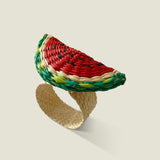 Palmito Fruity Napkin Rings (Set of 4) - The Colombia Collective