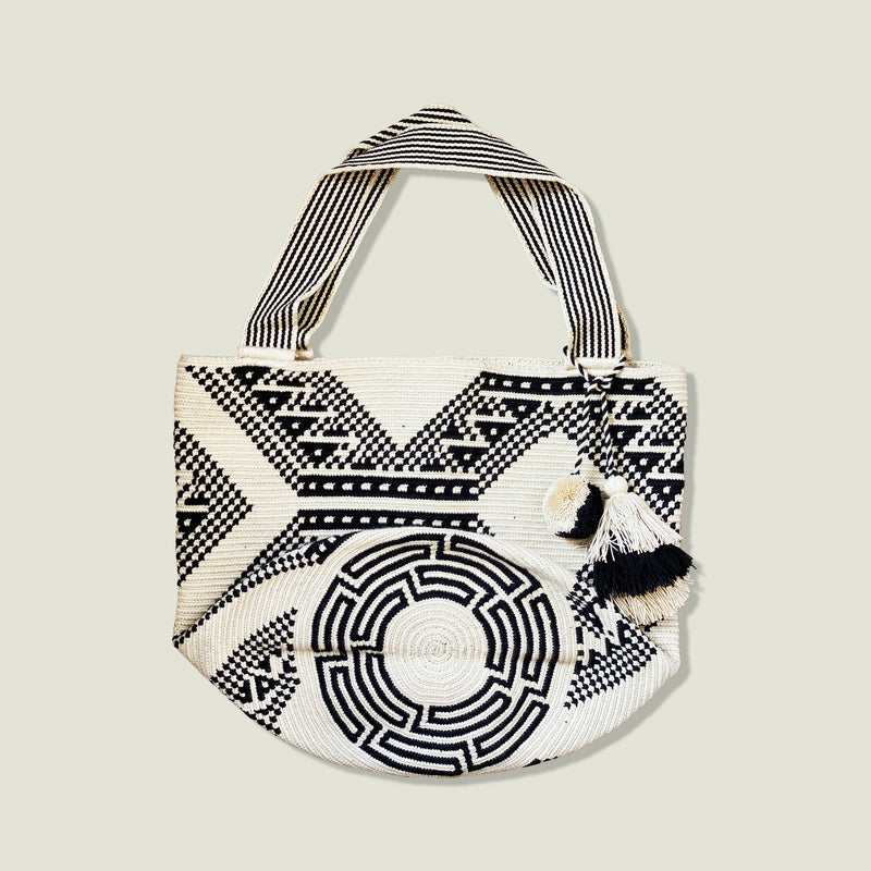 Wayuu Woven Beach Bag - The Colombia Collective