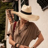 Nariño Woven Wide Brim Hat - The Colombia Collective