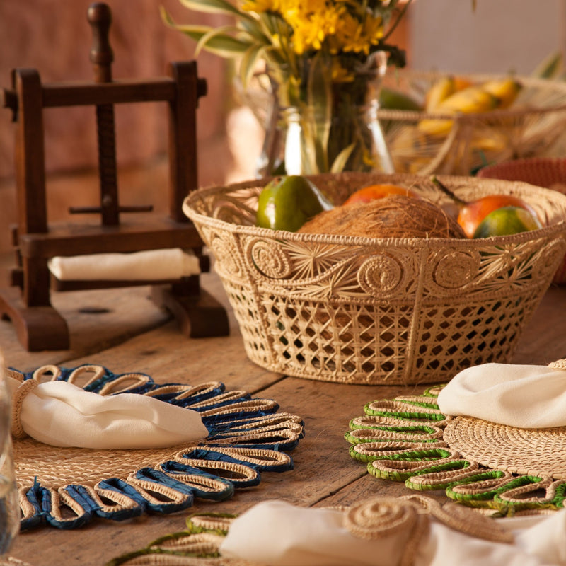 Sandra Woven Bowl - The Colombia Collective