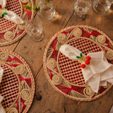 Palmito Cherry Napkin Rings