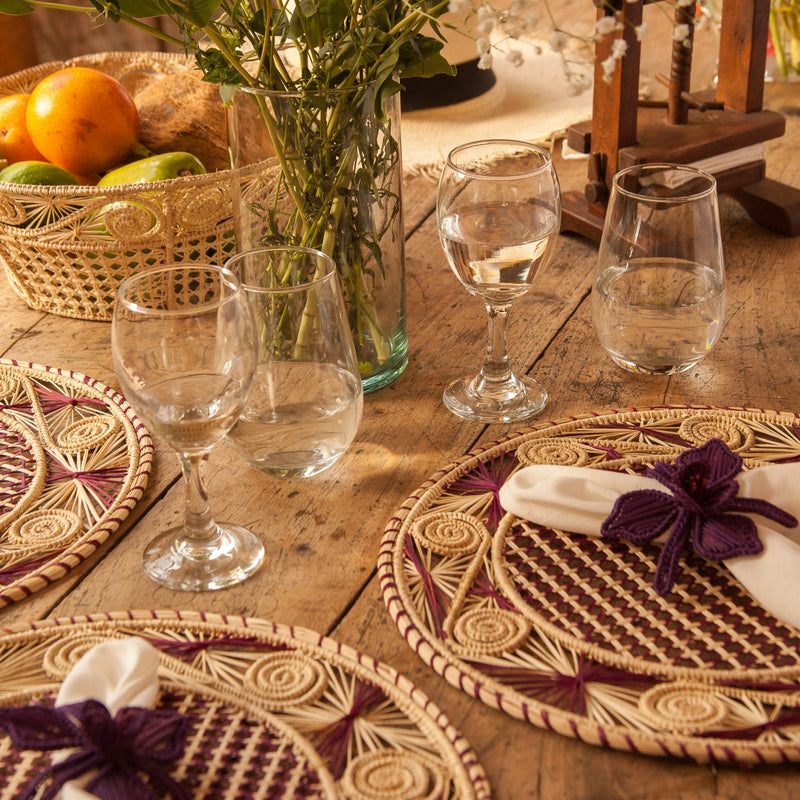 Sandra Woven Placemats (Set of 4) - The Colombia Collective